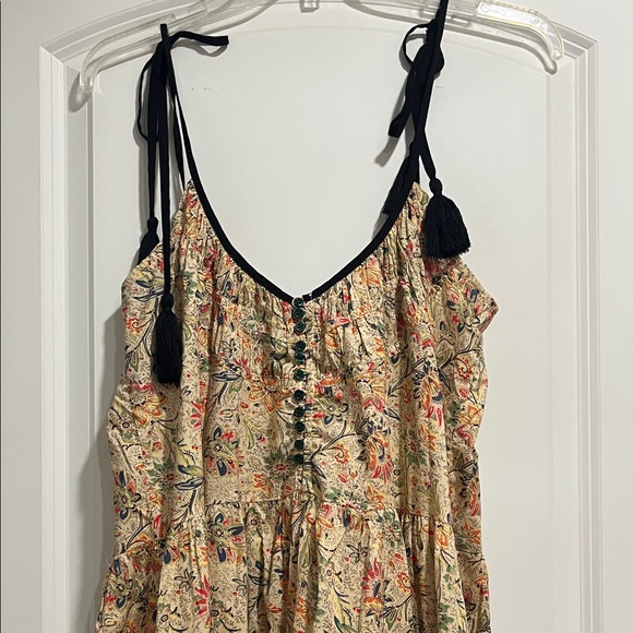 THE GREAT. The Breeze Floral Midi Dress with Pockets - Picture 12 of 13